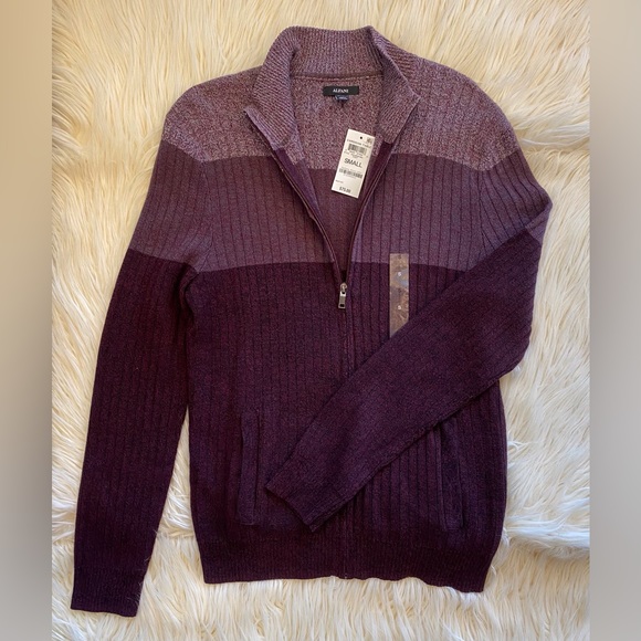 Alfani zip up sweater NWT Sz S - Picture 1 of 5